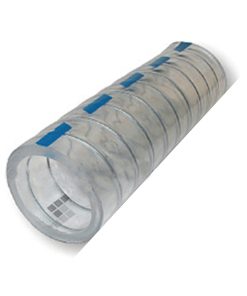 Tube Transparent Armoflex avec Spirale Métallique transparent - bande bleue 60X72 (Rouleau:30m)